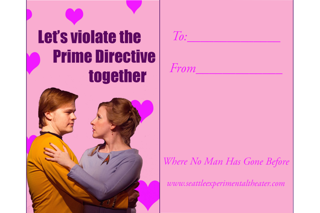 Let's Violate the Prime Directive Together! (Printable on 4x6 paper or larger.)